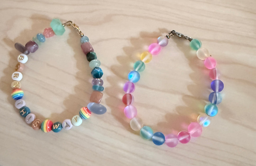Build Your Stack • Stackable Gemstone Bracelet • Mix & Match Jewelry • Self Love Gift • Meaningful Handmade Bracelet • Layered Bracelet Set