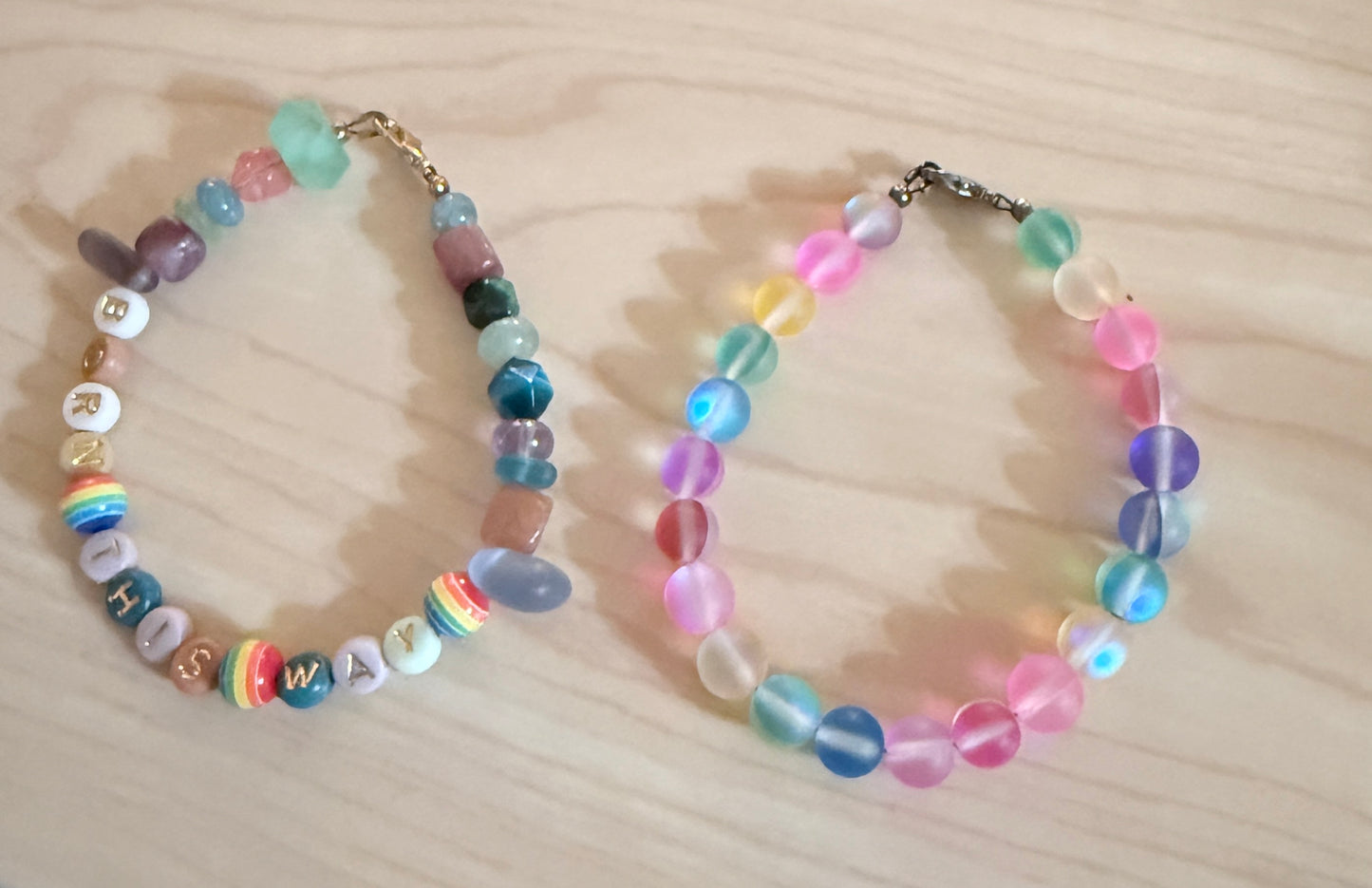 Build Your Stack • Stackable Gemstone Bracelet • Mix & Match Jewelry • Self Love Gift • Meaningful Handmade Bracelet • Layered Bracelet Set