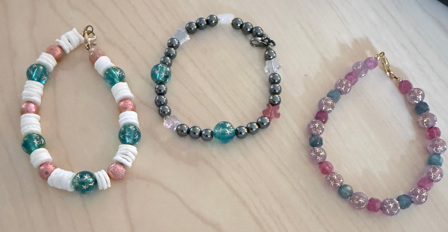 Build Your Stack • Stackable Gemstone Bracelet • Mix & Match Jewelry • Self Love Gift • Meaningful Handmade Bracelet • Layered Bracelet Set