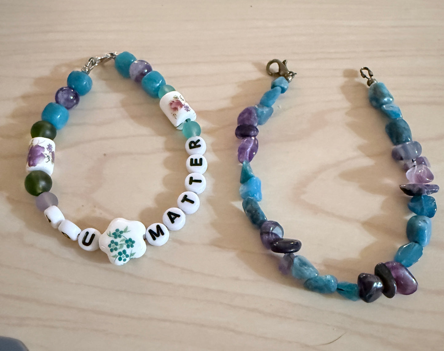 Build Your Stack • Stackable Gemstone Bracelet • Mix & Match Jewelry • Self Love Gift • Meaningful Handmade Bracelet • Layered Bracelet Set