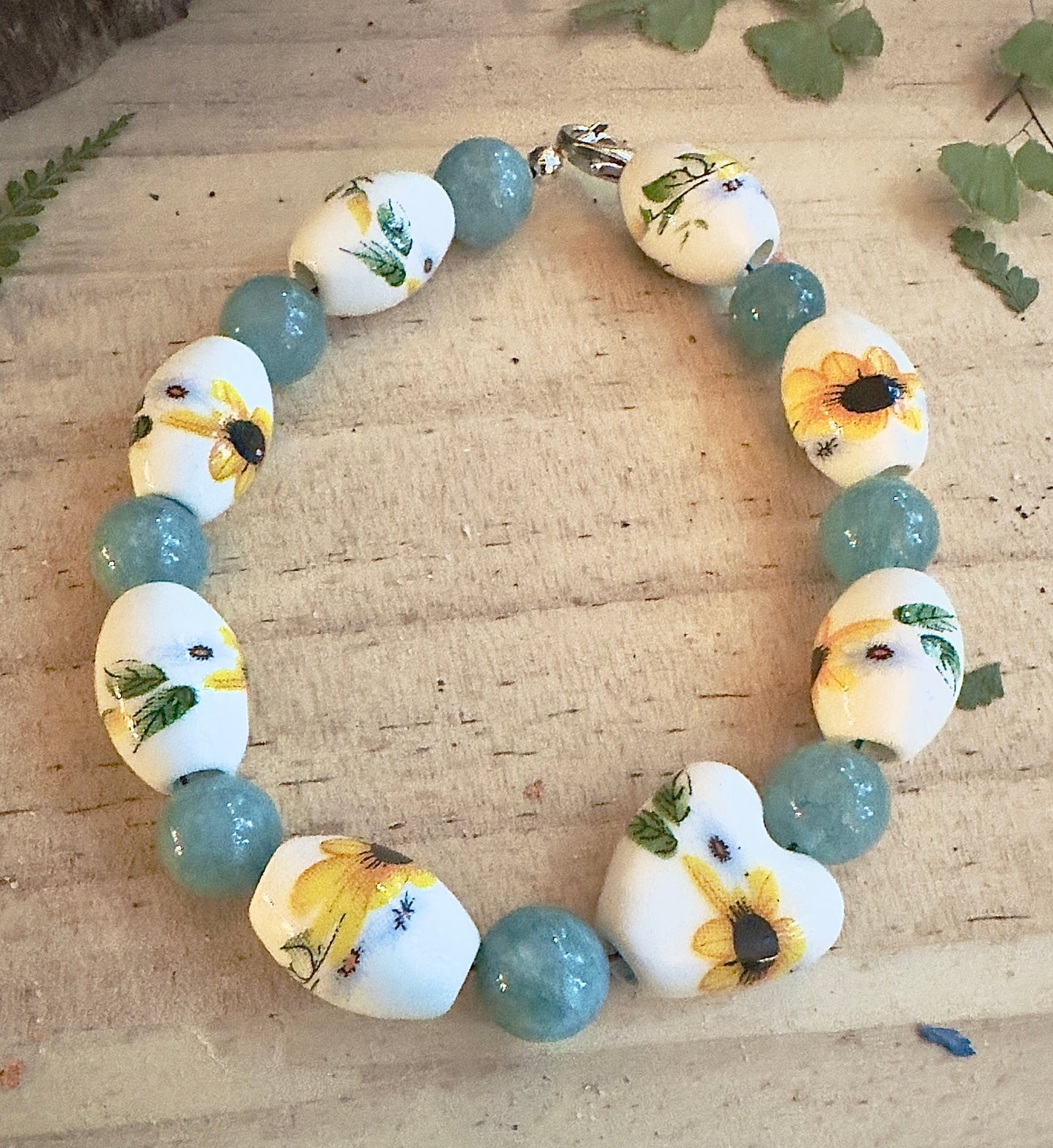 Sunflower Dreams • Nature Inspired Bracelet