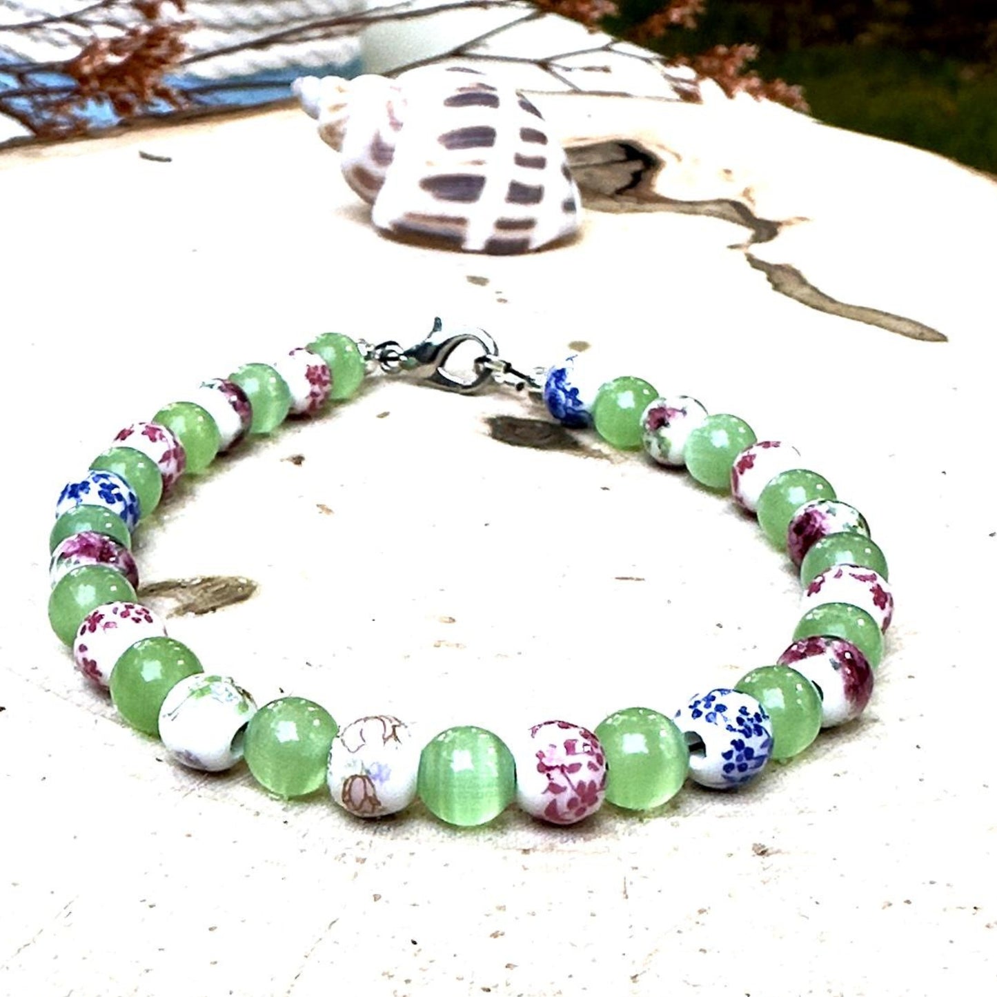 Safe Harbor • Cat’s Eye Grounding Bracelet