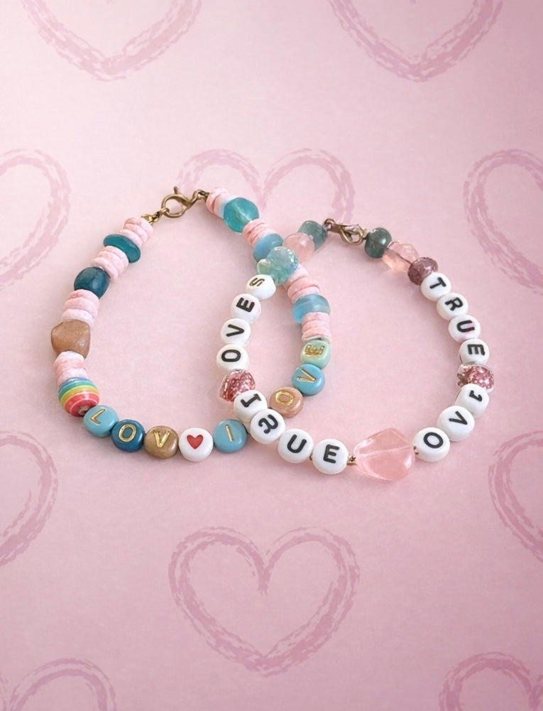 Build Your Stack • Stackable Gemstone Bracelet • Mix & Match Jewelry • Self Love Gift • Meaningful Handmade Bracelet • Layered Bracelet Set