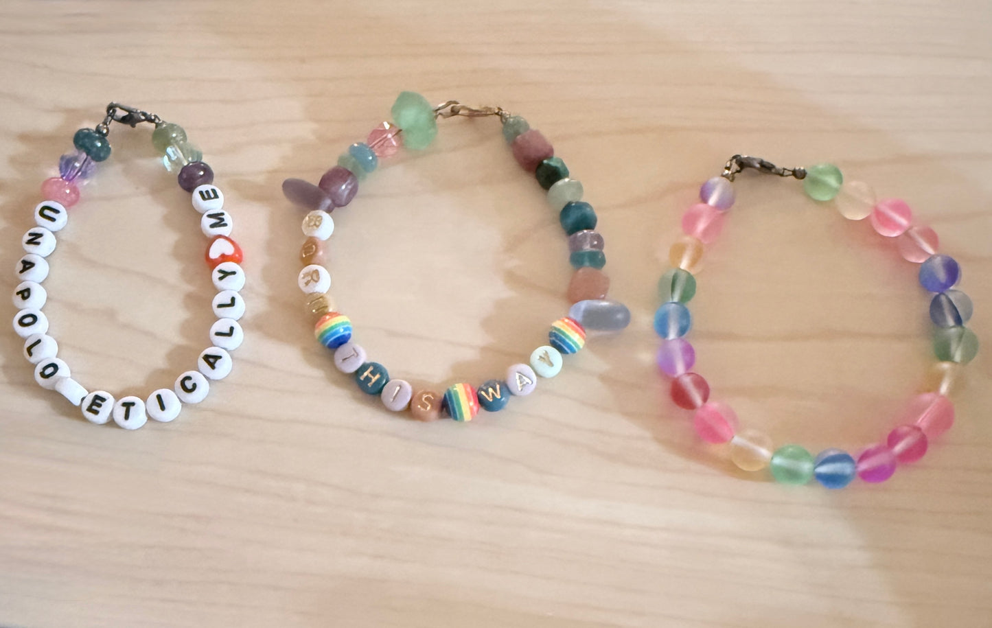 Build Your Stack • Stackable Gemstone Bracelet • Mix & Match Jewelry • Self Love Gift • Meaningful Handmade Bracelet • Layered Bracelet Set