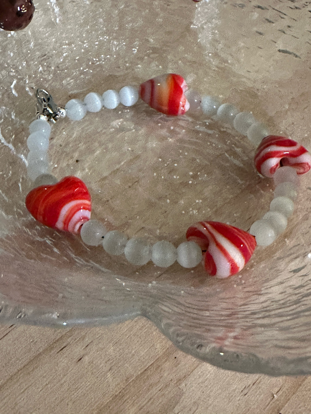 Heartwaves • Open Love Bracelet • Handmade Heart Beaded Bracelet • Self-Love, Kindness & Inclusive Gift