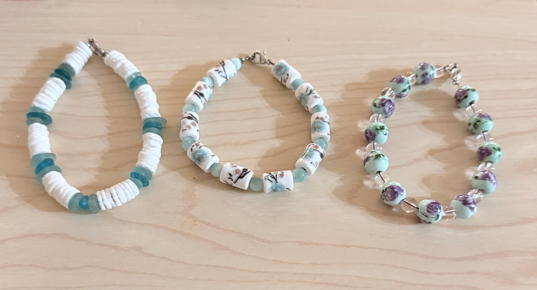 Build Your Stack • Stackable Gemstone Bracelet • Mix & Match Jewelry • Self Love Gift • Meaningful Handmade Bracelet • Layered Bracelet Set