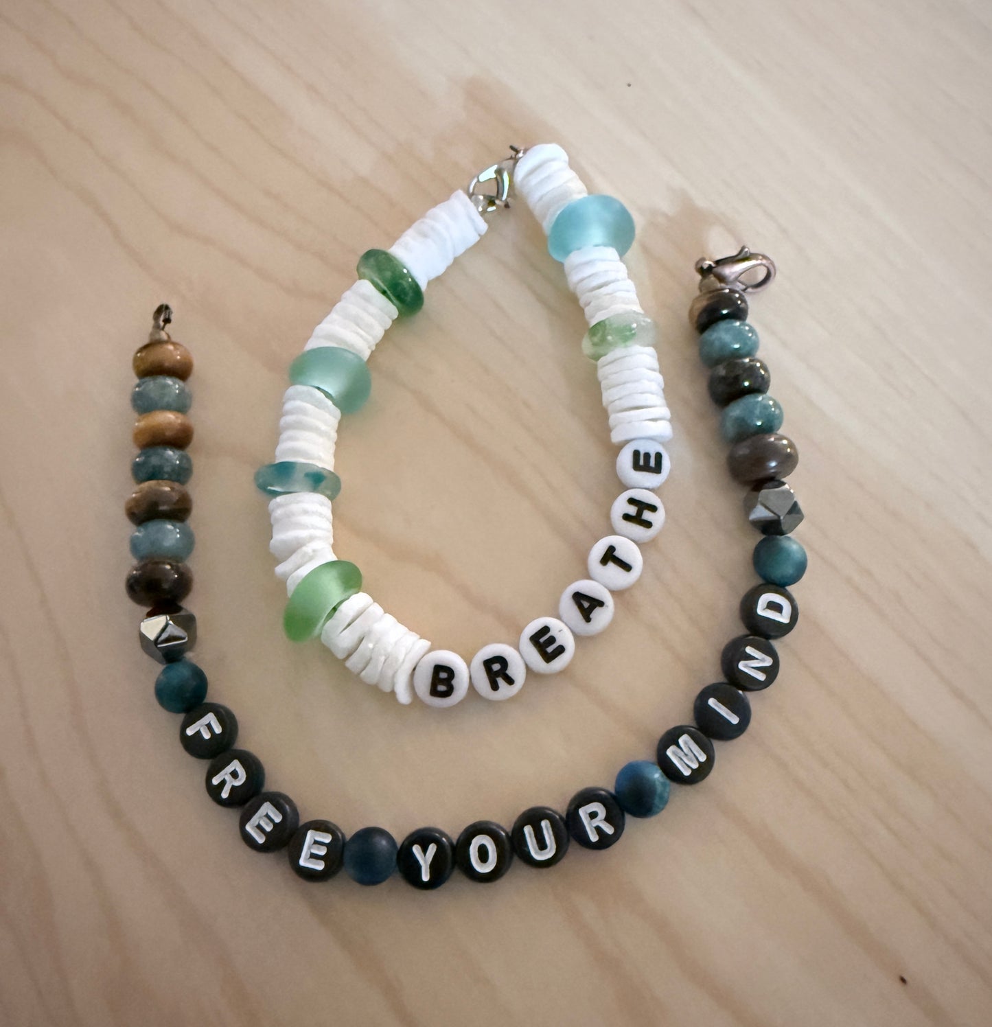 Build Your Stack • Stackable Gemstone Bracelet • Mix & Match Jewelry • Self Love Gift • Meaningful Handmade Bracelet • Layered Bracelet Set