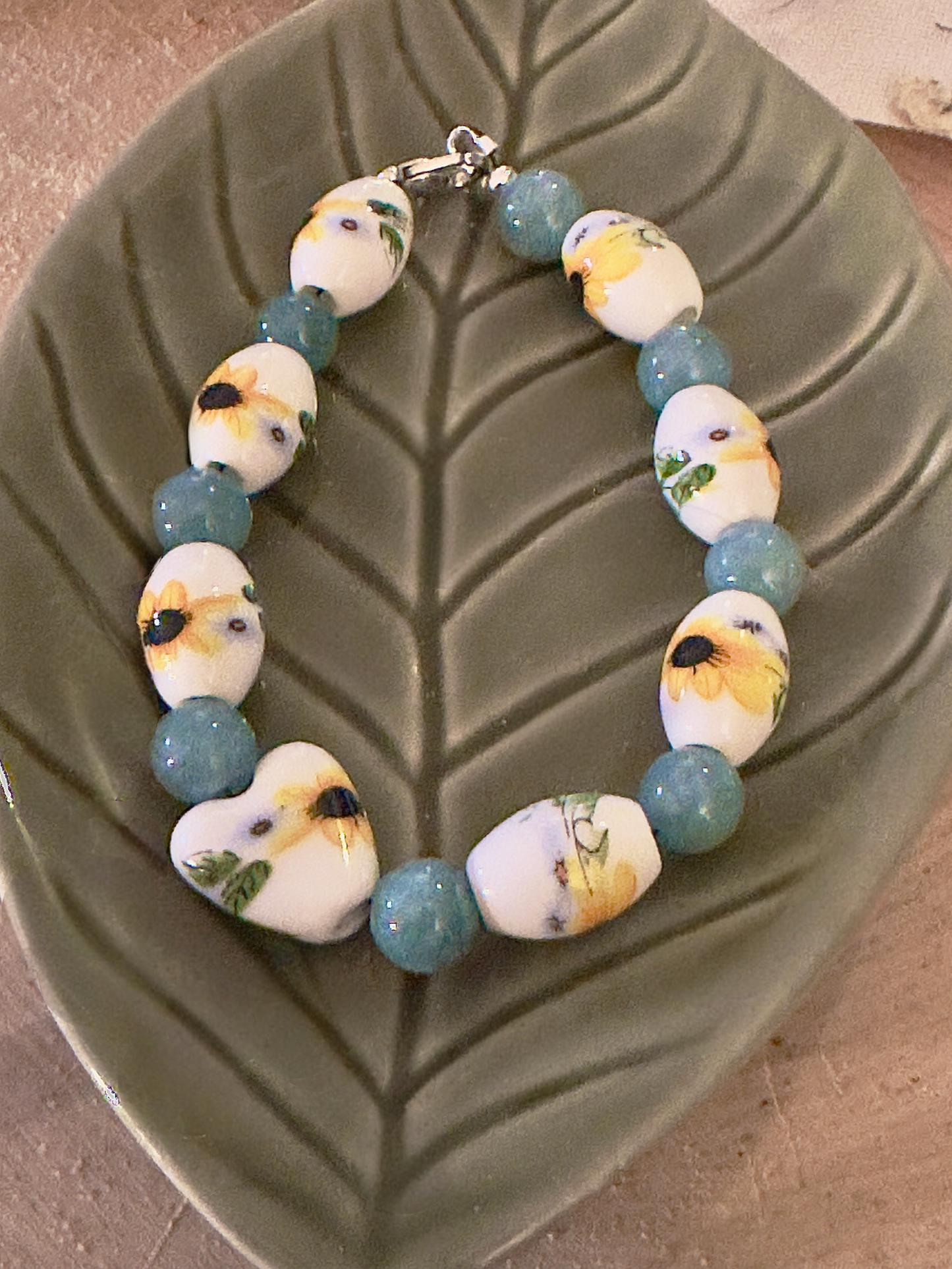 Sunflower Dreams • Nature Inspired Bracelet