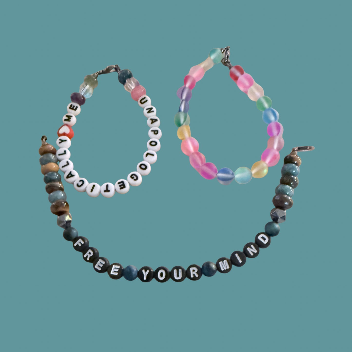 Build Your Stack • Stackable Gemstone Bracelet • Mix & Match Jewelry • Self Love Gift • Meaningful Handmade Bracelet • Layered Bracelet Set