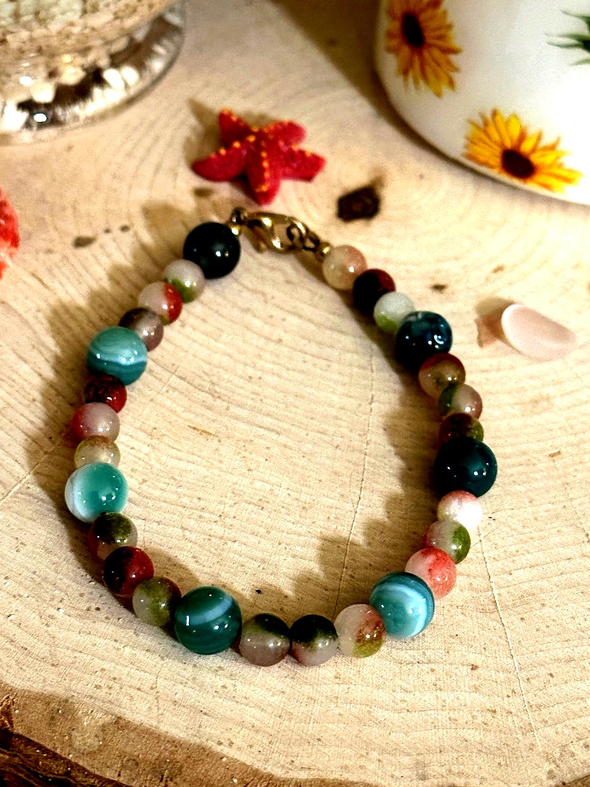Coastal Tranquillity Bracelet • Ocean Calm • Flow • Inner Peace
