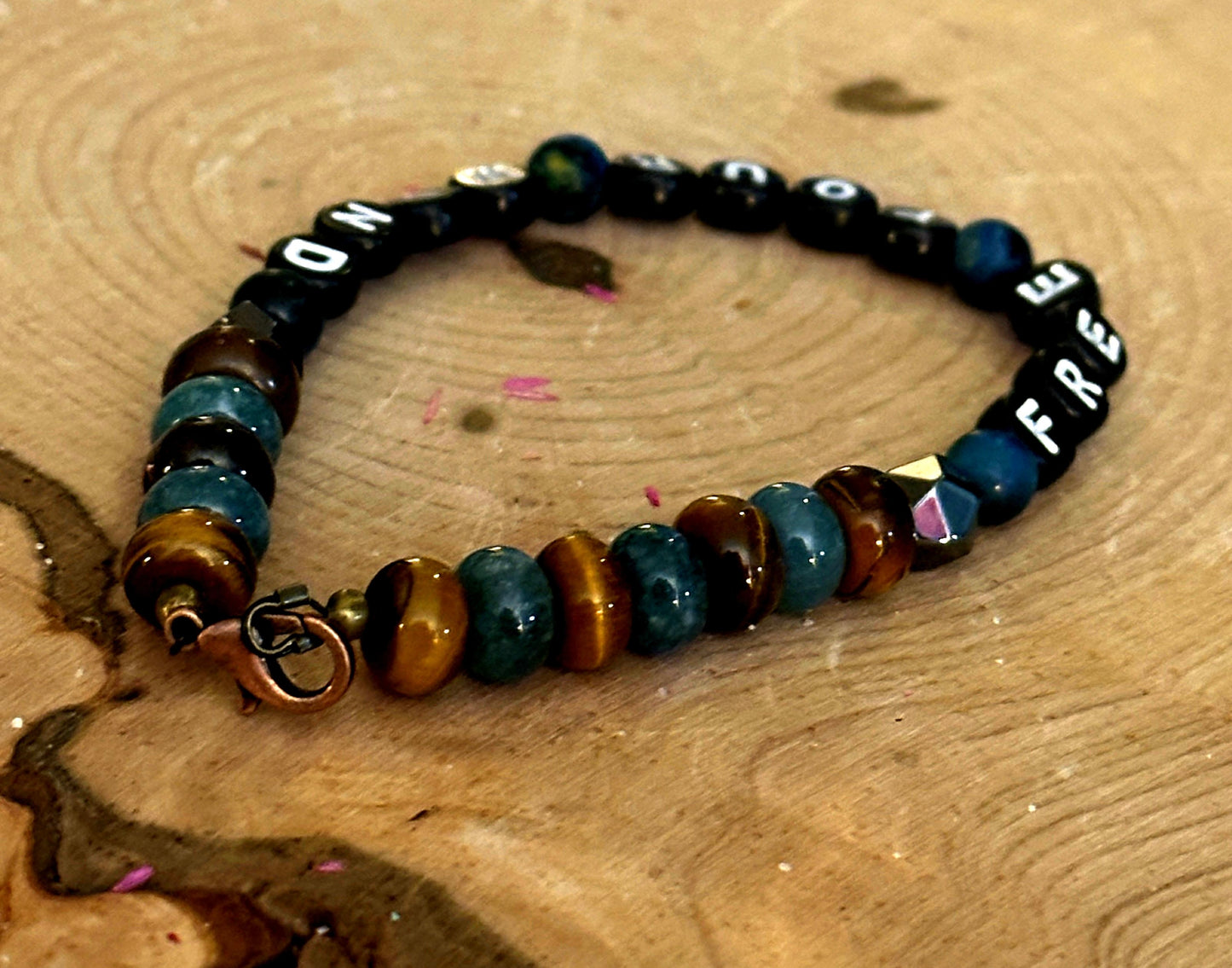 FREE YOUR MIND Bracelet • Pride Jewelry • Acceptance & Inclusion Bracelet • Meaningful Self-Expression Jewelry