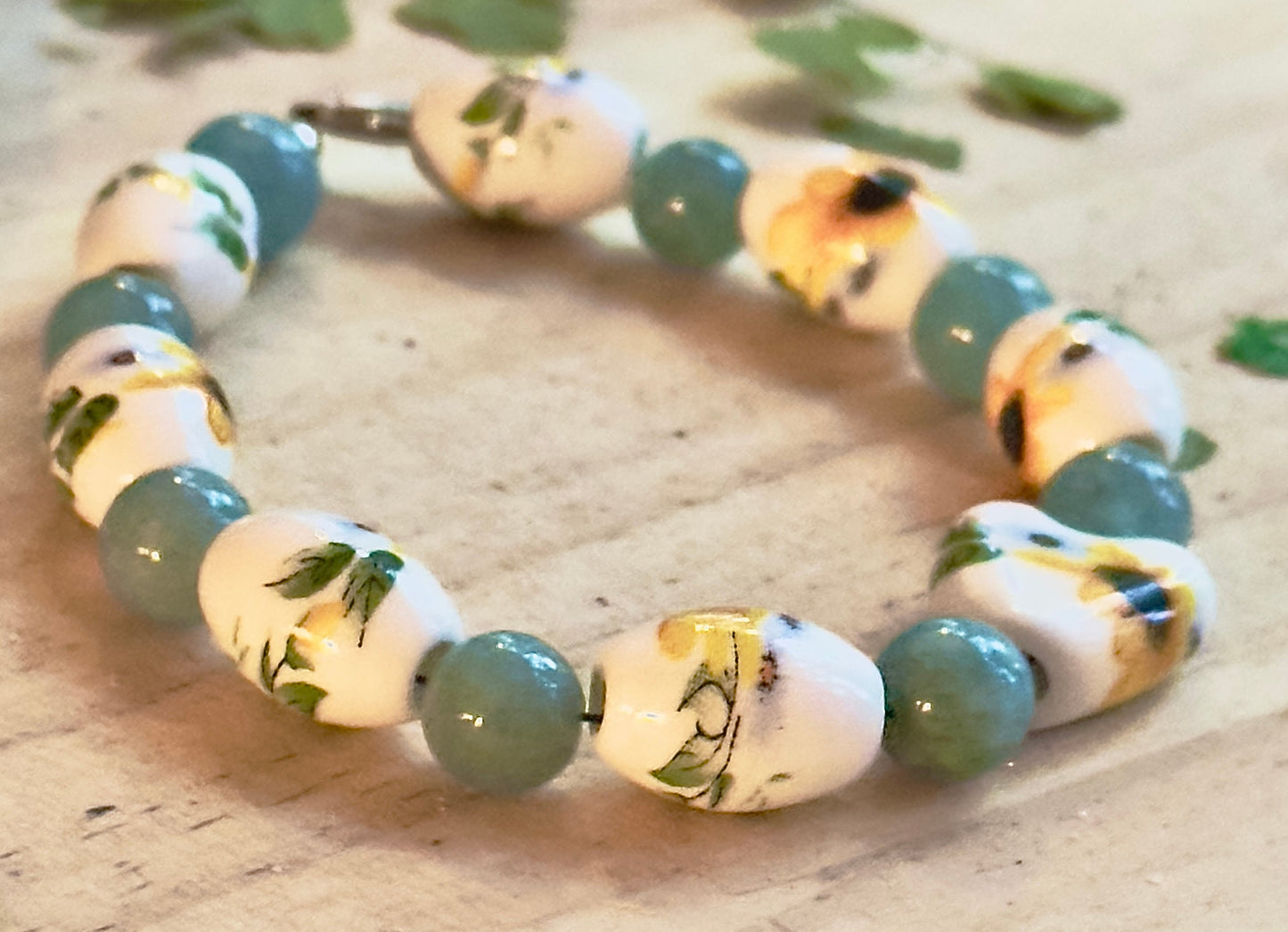 Sunflower Dreams • Nature Inspired Bracelet